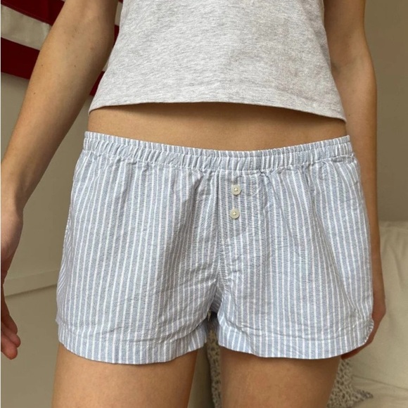 Brandy Melville Women’s Keira Pajama Short Stripes Small Medium - Picture 5 of 10